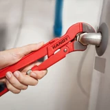 Kép 4/6 - Handy 10621B csőfogó, 1.5", 45°-os pofával