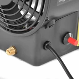 Kép 5/5 - Hecht gázos hőlégbefúvó tömlővel és gázreduktorral, 15kW