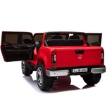 Kép 2/2 - Hecht Mercedes Benz akkus kisautó, piros, 12V, 10Ah, 77x140cm