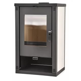 Kép 1/4 - Hecht Helis Beige szilárd tüzelésű kályha, acél, 150mm, 11kW