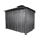 Kép 2/6 - Hecht Gazebo 34 kerti pergola 400x300x228cm, fekete
