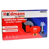 Kép 6/6 - Heidmann száraz-nedves köszörű, 250W, 150-200mm