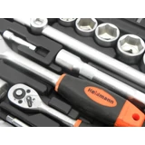 Kép 4/7 - Heidmann dugókulcs készlet 1/2"-1/4", 4-32mm, 108 darabos