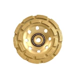 Kép 1/3 - Heidmann kétsoros gyémánt csiszolótárcsa 125mm, M14