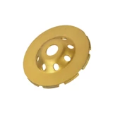 Kép 2/4 - Heidmann kétsoros gyémánt csiszolótárcsa 22.23x125mm