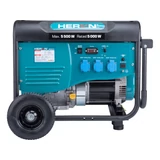 Kép 2/5 - Heron egyfázisú benzinmotoros áramfejlesztő, max 55kVA