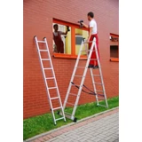 Kép 3/4 - Higher L-T3x8 kitolható létra, alumínium,  4.8m, 3x8 fokos