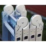 Kép 2/6 - Higherml-103A többcélú csuklós létra 4x3 fokos