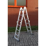 Kép 3/6 - Higherml-103A többcélú csuklós létra 4x3 fokos