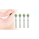 Kép 3/5 - 4 db-os 3D-s fogkefe fej, Oral-B elektromos fogkeféhez