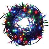 Kép 1/2 - 480 LED-es karácsonyi fényfüzér, 8 mozgó beállítással, színes