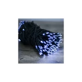 Kép 1/9 - 100 LED-es napelemes kerti fényfüzér, hideg fehér, 10 m