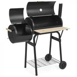 Kép 2/6 -  2in1 faszenes BBQ grill és smoker 