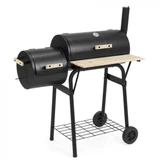 Kép 3/6 -  2in1 faszenes BBQ grill és smoker 