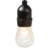 Kép 3/7 - Vízálló dekor égősor, 15 db E27 LED lámpával, 14,6 m, melegfehér