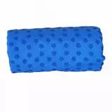 Kép 1/2 - Csúszásgátlós jógatörölköző ajándék táskával, kék