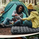 Kép 5/5 - Timeless Garden felfújható túramatrac, egyszemélyes, szürke