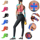 Kép 2/2 - Kineziológiai szalag, 4db, fekete