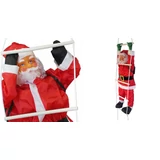 Kép 2/4 - Létrán mászó dekor Mikulás, 120cm