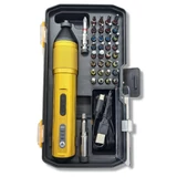 Kép 3/3 - Hoteche akkus csavarozó készlet, 3.7V, 1/4", 36db (töltővel)