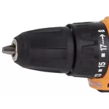 Kép 2/5 - Hoteche akkus fúrógép készlet kofferben, 10mm, 12V, 230V, 59db (1.3Ah akkuval és töltővel)