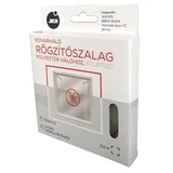 Kép 1/3 - Szúnyogháló rögzítőszalag, átlátszó, 5.6mx7.5mm