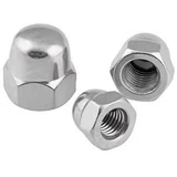 Kép 2/3 - Magasan zárt hatlapú anya, horganyzott, M10, 10db