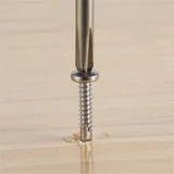 Kép 3/3 - Önmetsző lemezcsavar, D-fejű, horganyzott, 4.8x45mm, 20db