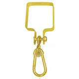 Kép 1/2 - Hintahorog (karabiner) bilinccsel, 90x90mm
