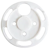 Kép 2/3 - Szigetelőanyag rögzítő tárcsa kupakkal, műanyag, 55mm, 25db
