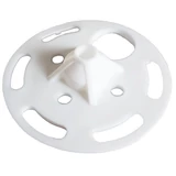 Kép 3/3 - Szigetelőanyag rögzítő tárcsa kupakkal, műanyag, 55mm, 25db