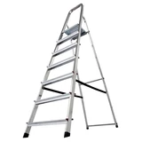 Kép 4/7 - Krause háztartási alu létra 6+1 fokos fellépővel, 150kg