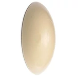 Kép 1/2 - Ajtóütköző bliszterben, öntapadó, lapos, 40mm, bézs, 2db