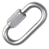 Kép 1/4 - Menetes láncszem, horganyzott, 4x32x11mm