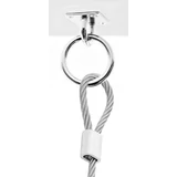 Kép 3/3 - Kötélkarika bliszterben, talpas, INOX, 6mm, 40x40mm