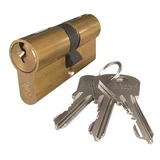 Kép 1/2 - Elzett XT SB zárbetét, réz, 30/30mm, 5 kulcs