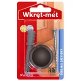 Kép 3/3 - Wkret-met ajtóütköző gomb "golyó", barna