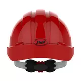 Kép 4/4 - JSP Evo3 védősisak, szellőzővel, piros