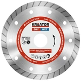 Kép 1/2 - Kreator KRT083101 Prémium Turbó gyémánt vágótárcsa, 125mm