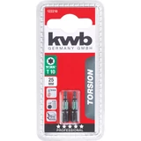 Kép 2/7 - KWB 122230 TORSION bitek, 25 mm T 25, T metszet