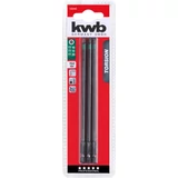 Kép 2/7 - KWB 123344 TORSION bitkészlet, 150 mm TT metszet