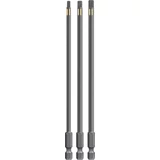 Kép 1/5 - KWB 123441 TORSION bitkészlet, 150 mm HEX hatszögmetszet