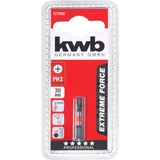 Kép 2/10 - KWB 127002 EXTREME FORCE bit, 30 mm PH 2, PH metszet