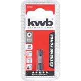 Kép 2/10 - KWB 127102 EXTREME FORCE bit, 30 mm PZ 2, PZ metszet