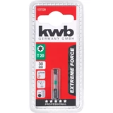 Kép 2/10 - KWB 127225 EXTREME FORCE bit, 30 mm T 25, T metszet