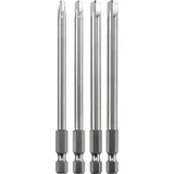 Kép 1/7 - KWB 129840 Torque Set BIZTONSÁGI bitkészlet 100 mm,  4, 6, 8, 10