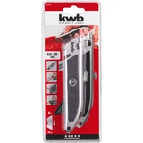 Kép 6/8 - KWB PROFI SEFITY KNIFE biztonsági fémházas trapéz pengés kés 160 mm