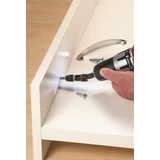 Kép 4/6 - KWB PROFI QUICK-CHANGE TRIPLE FIX kardános mágneses bit-tartó 1/4“ ISO 1173    