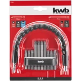 Kép 3/5 - KWB STANDARD CrV bit készlet 11 db flexibilis szárral