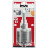 Kép 2/3 - KWB PROFI SDS Plus TCT dobozfúró klt. 82 mm  beton, tégla, márvány, gránithoz  